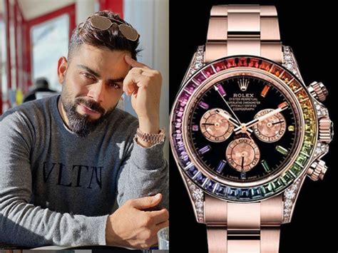 virat kohli rolex watch.